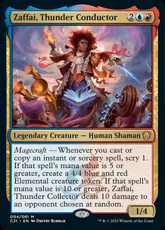 Zaffai, Thunder Conductor [Commander 2021]-1