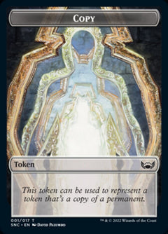 Clue // Copy Double-Sided Token [Streets of New Capenna Commander Tokens]-2