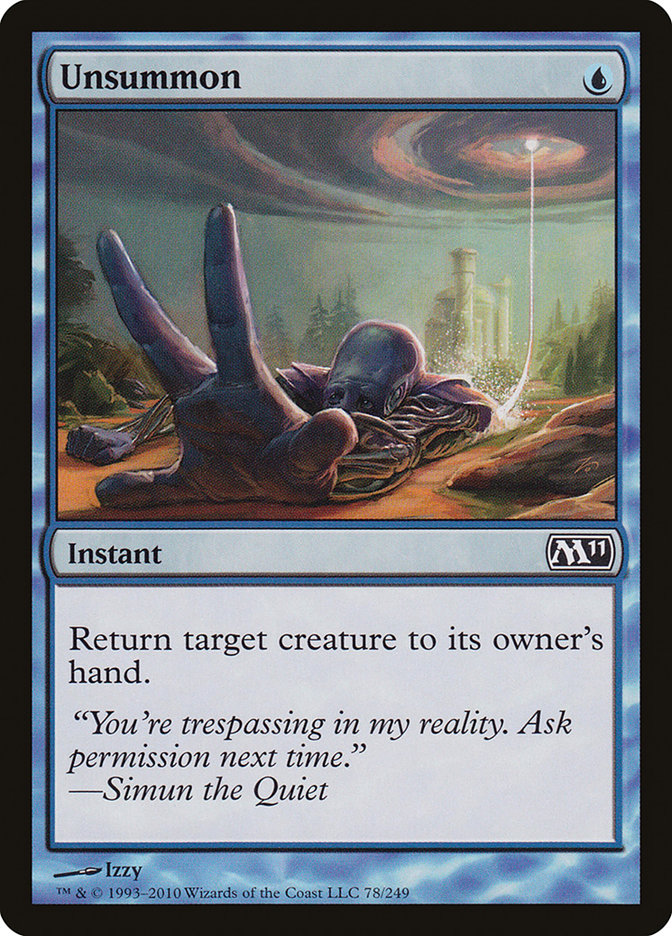Unsummon [Magic 2011]-1