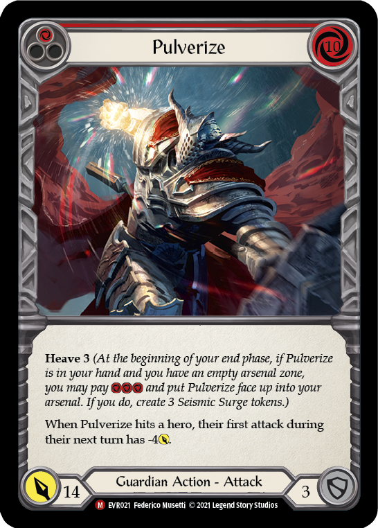 Pulverize [EVR021] (Everfest)  1st Edition Rainbow Foil-1