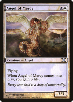Angel of Mercy (Premium Foil) [Tenth Edition]-1