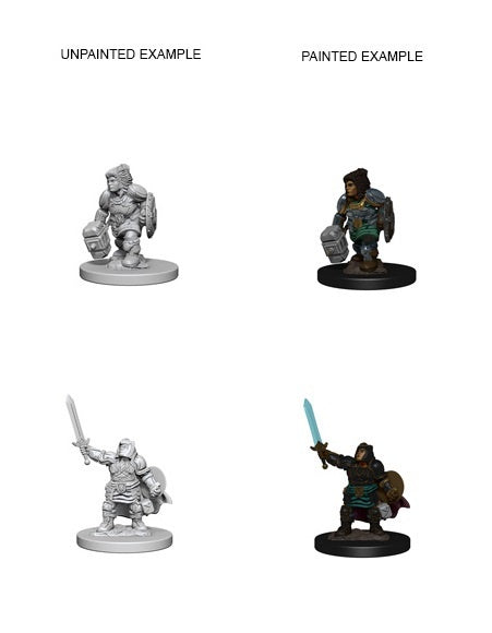D&D Nolzurs Marvelous Unpainted Miniatures Dwarf Female Paladin-1
