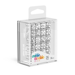 Oakie Doakie Dice D6 12 mm Translucent - Clear (36)-1