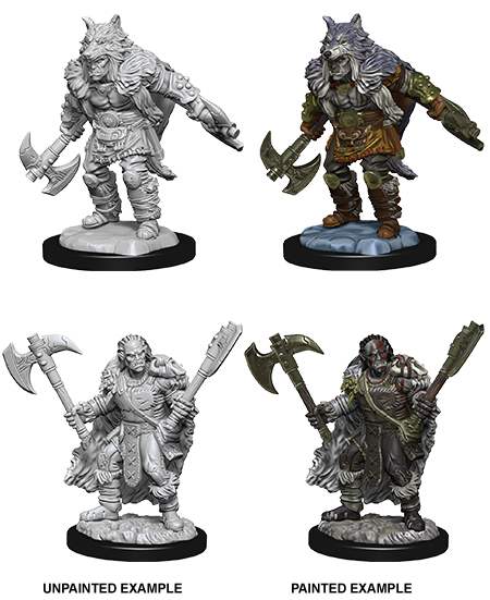 D&D Nolzurs Marvelous Unpainted Miniatures Male Half Orc Barbarian-1