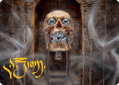 Demilich Art Card (Gold-Stamped Signature) [Dungeons & Dragons: Adventures in the Forgotten Realms Art Series]-1