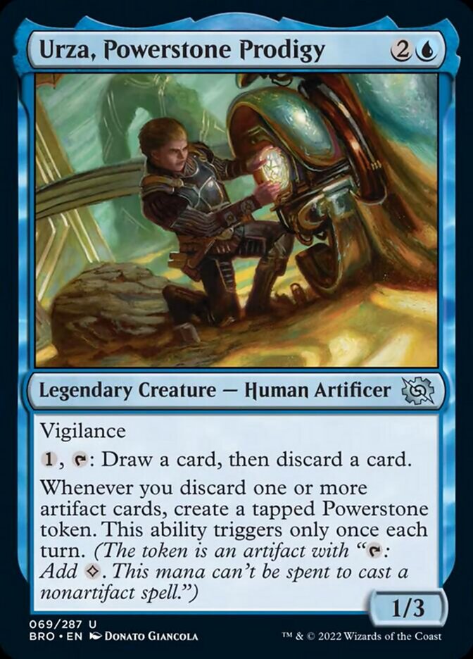 Urza, Powerstone Prodigy [The Brothers' War]-1