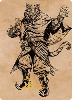 Mahadi, Emporium Master Art Card (Gold-Stamped Signature) [Commander Legends: Battle for Baldur's Gate Art Series]-1