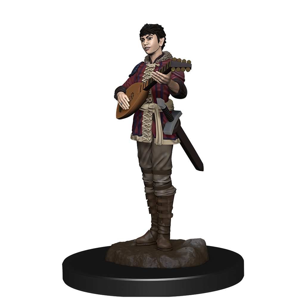 D&D Premium Painted Figures Half-Elf Bard Female-1