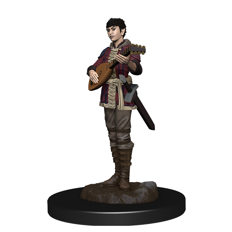 D&D Premium Painted Figures Half-Elf Bard Female-1