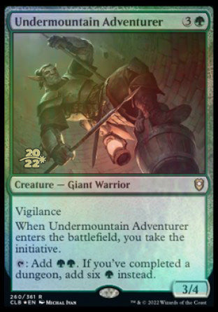 Undermountain Adventurer [Commander Legends: Battle for Baldur's Gate Prerelease Promos]-1