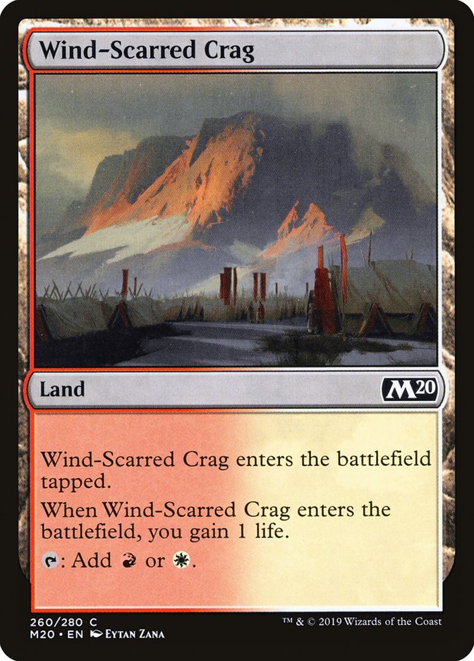 Wind-Scarred Crag [Core Set 2020]-1