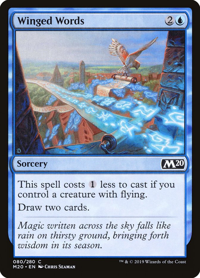 Winged Words [Core Set 2020]-1