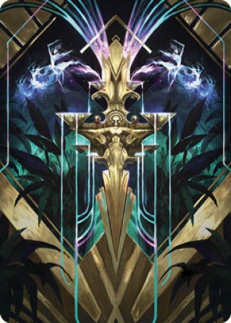 Halo Fountain Art Card [Streets of New Capenna Art Series]-1