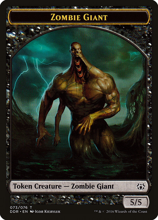 Zombie Giant Token [Duel Decks: Nissa vs. Ob Nixilis]-1