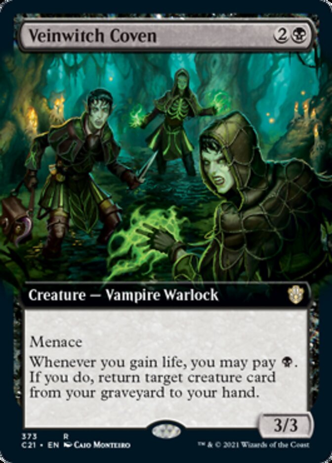 Veinwitch Coven (Extended Art) [Commander 2021]-1