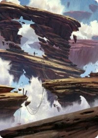 Boulderloft Pathway Art Card [Zendikar Rising Art Series]-1