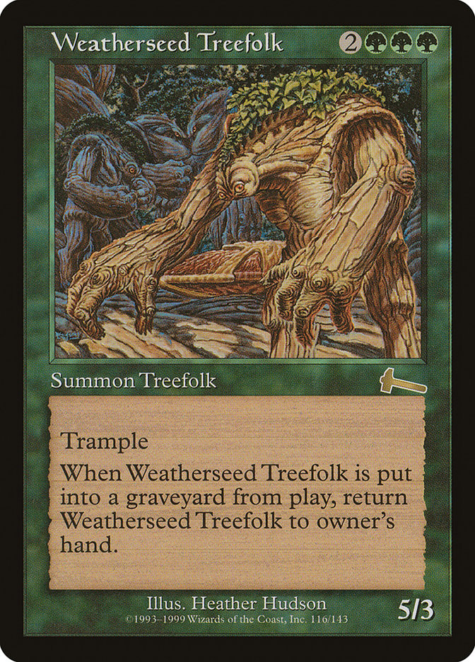 Weatherseed Treefolk [Urza's Legacy]-1