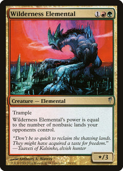Wilderness Elemental [Coldsnap]-1