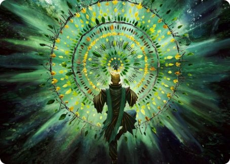 Verdant Mastery Art Card [Strixhaven: School of Mages Art Series]-1