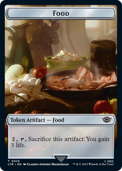 Food (10) // Smaug Double-Sided Token [The Lord of the Rings: Tales of Middle-Earth Tokens]-1