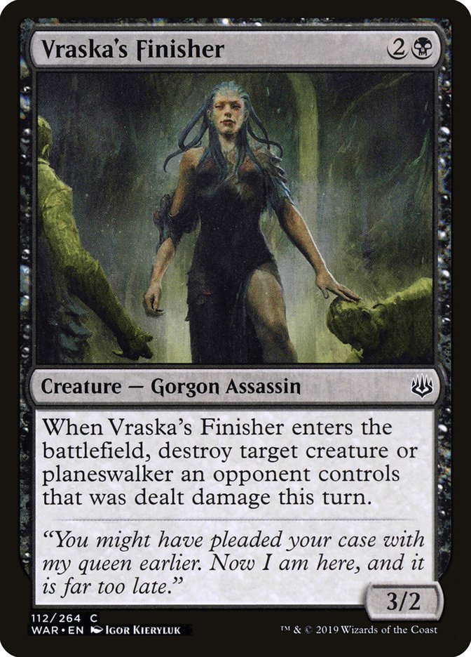 Vraska's Finisher [War of the Spark]-1