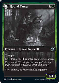 Hound Tamer // Untamed Pup [Innistrad: Double Feature]-1