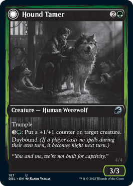 Hound Tamer // Untamed Pup [Innistrad: Double Feature]