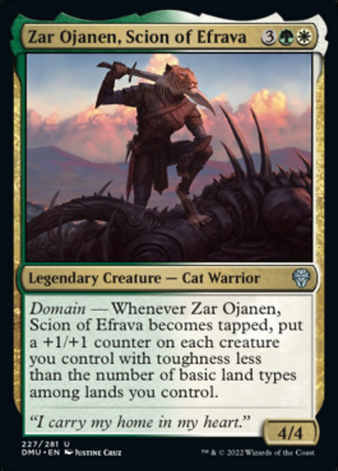 Zar Ojanen, Scion of Efrava [Dominaria United]-1