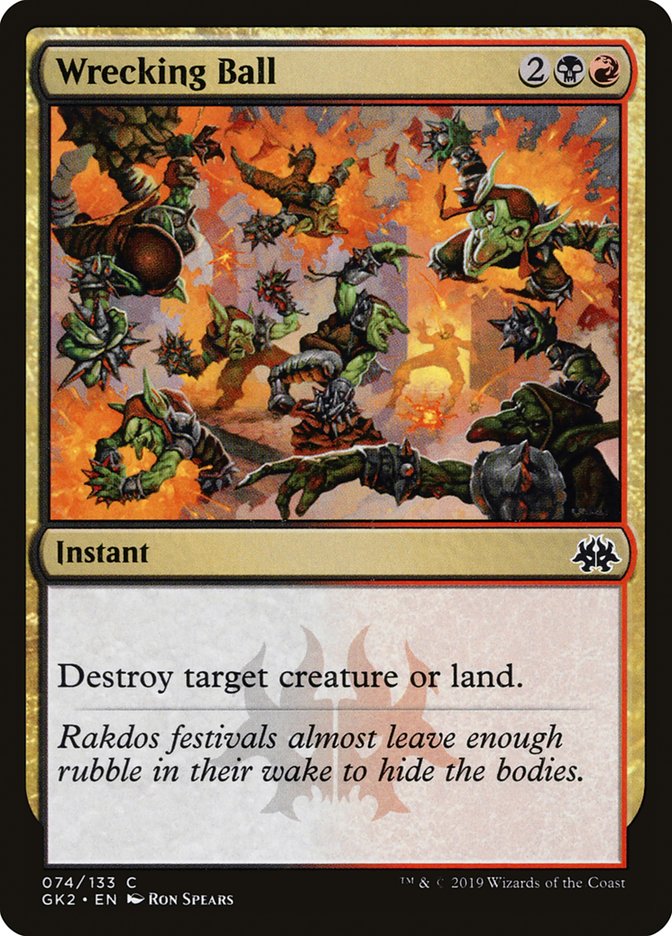 Wrecking Ball [Ravnica Allegiance Guild Kit]-1