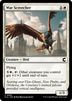 War Screecher [Ravnica: Clue Edition]-1