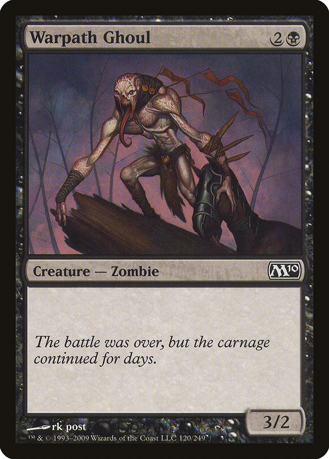 Warpath Ghoul [Magic 2010]-1