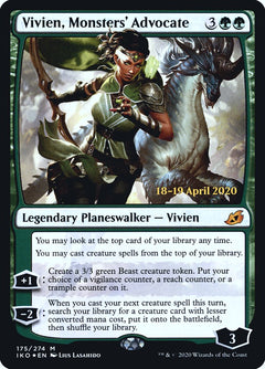 Vivien, Monsters' Advocate [Ikoria: Lair of Behemoths Prerelease Promos]-1