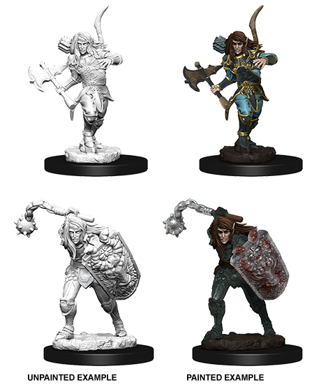 Pathfinder Battles Deep Cuts Male Elf Fighter-1