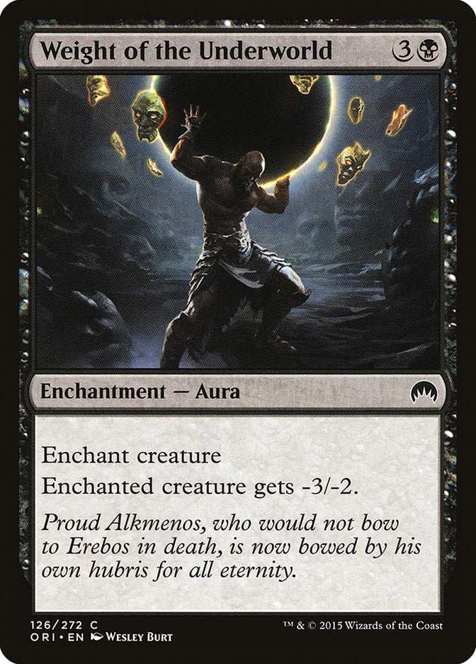 Weight of the Underworld [Magic Origins]-1