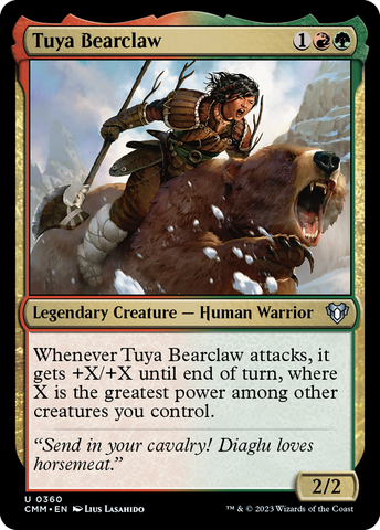 Tuya Bearclaw [Commander Masters]
