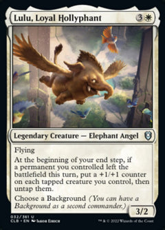 Lulu, Loyal Hollyphant [Commander Legends: Battle for Baldur's Gate]-1