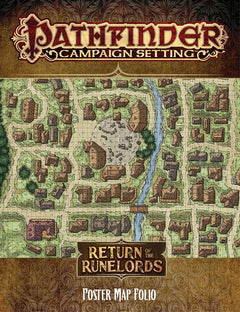 Pathfinder Campaign Setting Return of the Runelords Poster Map Folio-1