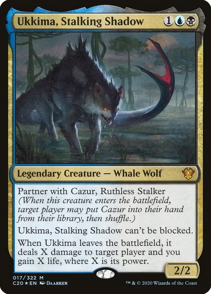 Ukkima, Stalking Shadow [Commander 2020]-1