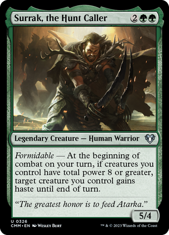 Surrak, the Hunt Caller [Commander Masters]
