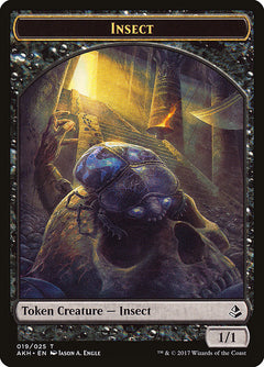 Labyrinth Guardian // Insect Double-Sided Token [Amonkhet Tokens]-2