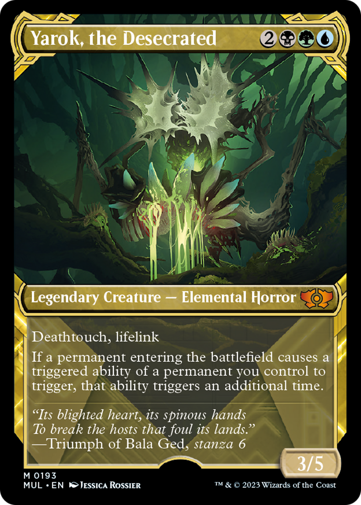 Yarok, the Desecrated (Halo Foil) [Multiverse Legends]-1