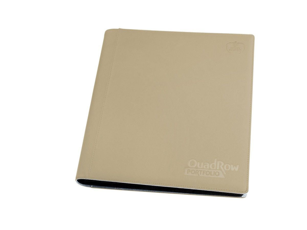 Ultimate Guard 12-Pocket QuadRow Portfolio XenoSkin Sand Folder-1