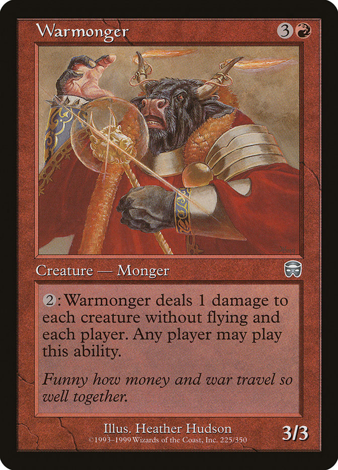 Warmonger [Mercadian Masques]-1