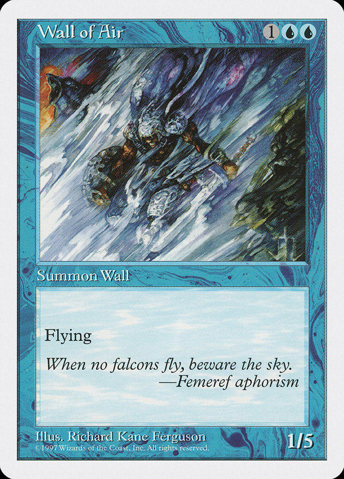 Wall of Air [Fifth Edition]-1