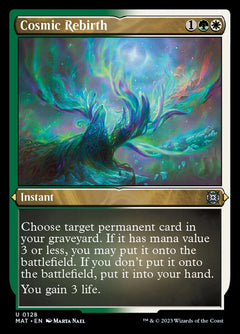 Cosmic Rebirth (Foil Etched) [March of the Machine: The Aftermath]-1
