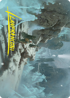 Ghost Quarter Art Card (Gold-Stamped Signature) [The Lord of the Rings: Tales of Middle-earth Art Series]-1