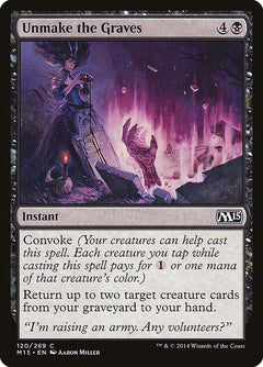 Unmake the Graves [Magic 2015]-1