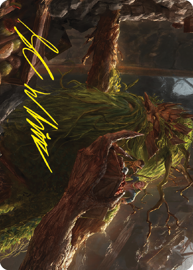 Treebeard, Gracious Host Art Card (Gold-Stamped Signature) [The Lord of the Rings: Tales of Middle-earth Art Series]-1