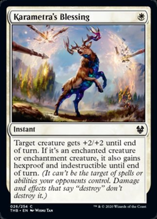 Karametra's Blessing [Theros Beyond Death]-1