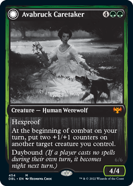 Avabruck Caretaker // Hollowhenge Huntmaster [Innistrad: Double Feature]-1